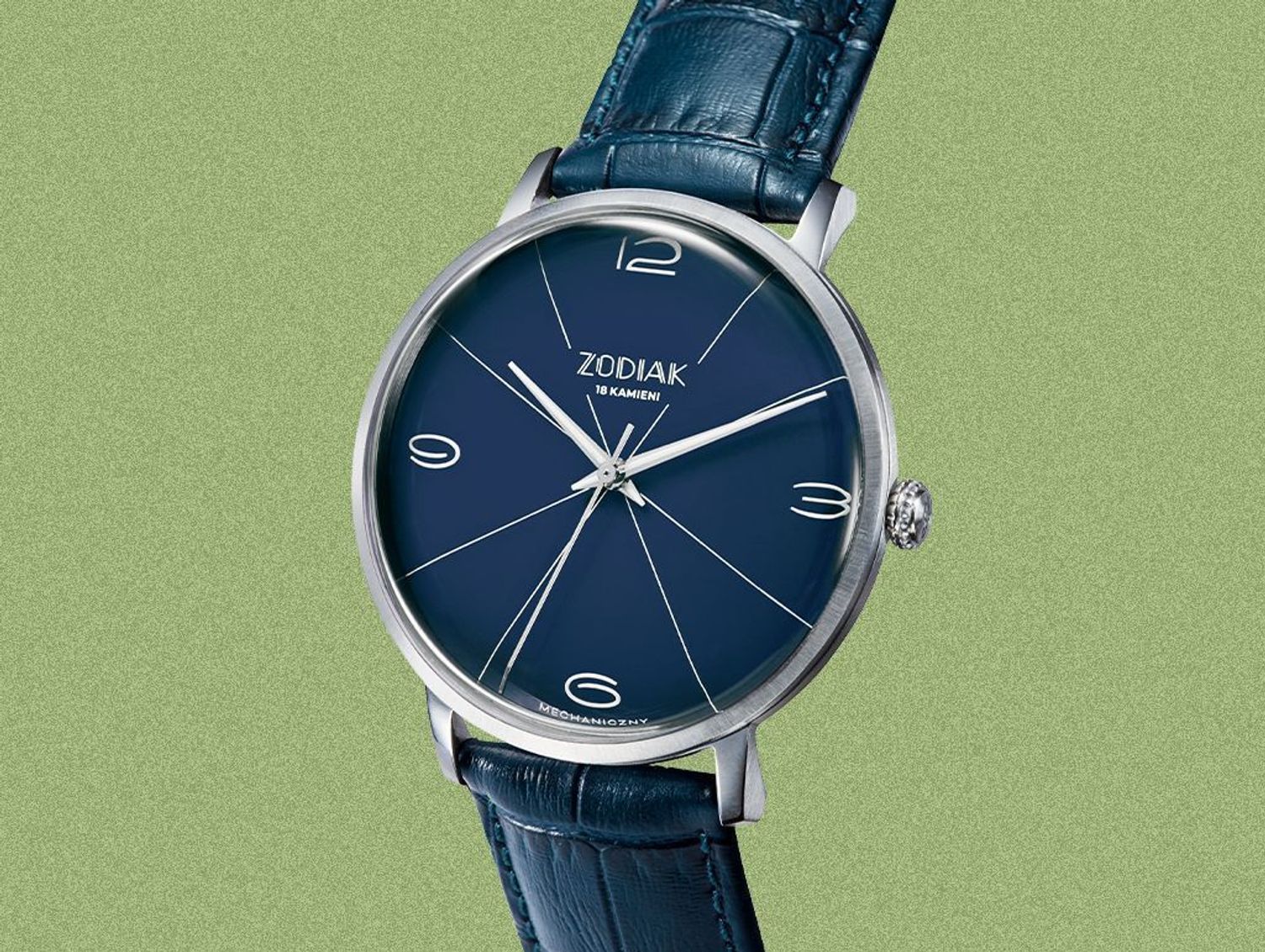 Zegarek Błonie Zodiak Mechaniczny Granatowy (2).jpg